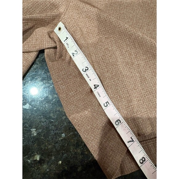 lululemon Commission Chino Shorts Men's Size 34 Brown Check Golf Casual - Picture 9 of 10